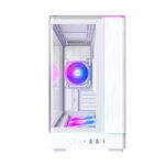 Case MONTECH micro ATX/Mini-ITX White Midi Tower PC KING 15 PRO KING15PRO(W)