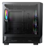 Case MONTECH X5 MidiTower Case product features Transparent panel Not included Colour Black X5(B)