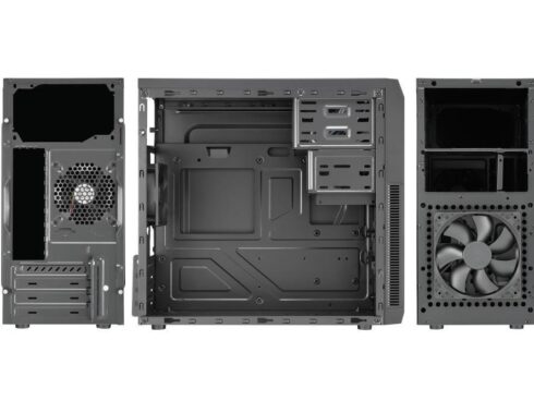 Case GOLDEN TIGER Supported motherboard form factors micro ATX Black Midi Tower Baltimore 530 BALTIMORE5302USB2+2USB3