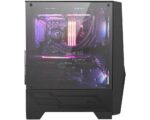Case MSI MAG Forge 100R MidiTower Not included ATX MicroATX MiniITX Colour Black MAGFORGE100R