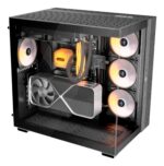 Case BE QUIET LIGHT BASE 600 DX Tower Case product features Transparent panel ATX MicroATX MiniITX Colour Black BGW65