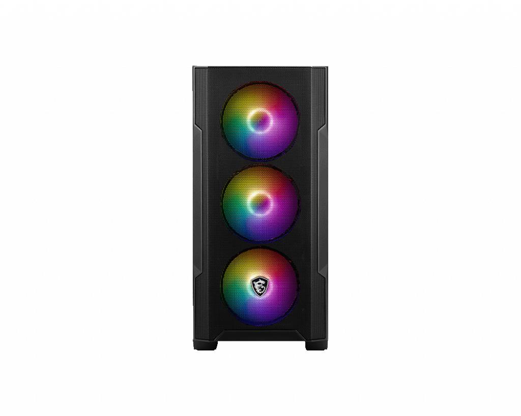 46d93ede-f1e3-447a-a9e1-d2232d6ea35a-1 Case MSI MAG FORGE M100R Micro Not included MicroATX MiniITX Colour Black MAGFORGEM100R