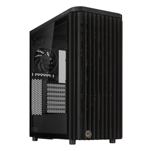 ASUS ProArt PA401 Wood Edition su grūdinto stiklo paneliu