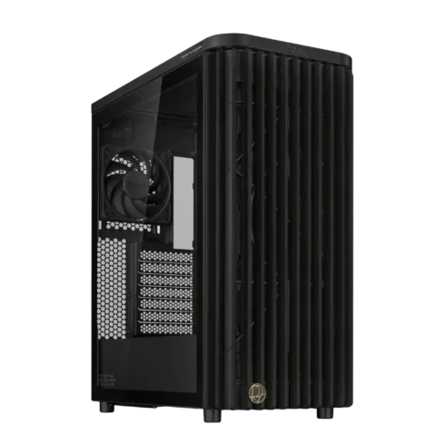 ASUS ProArt PA401 Wood Edition su grūdinto stiklo paneliu