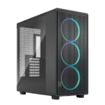 Fractal Design Epoch XL korpusas, juodas TG RGB su šviesos atspalviu, ATX