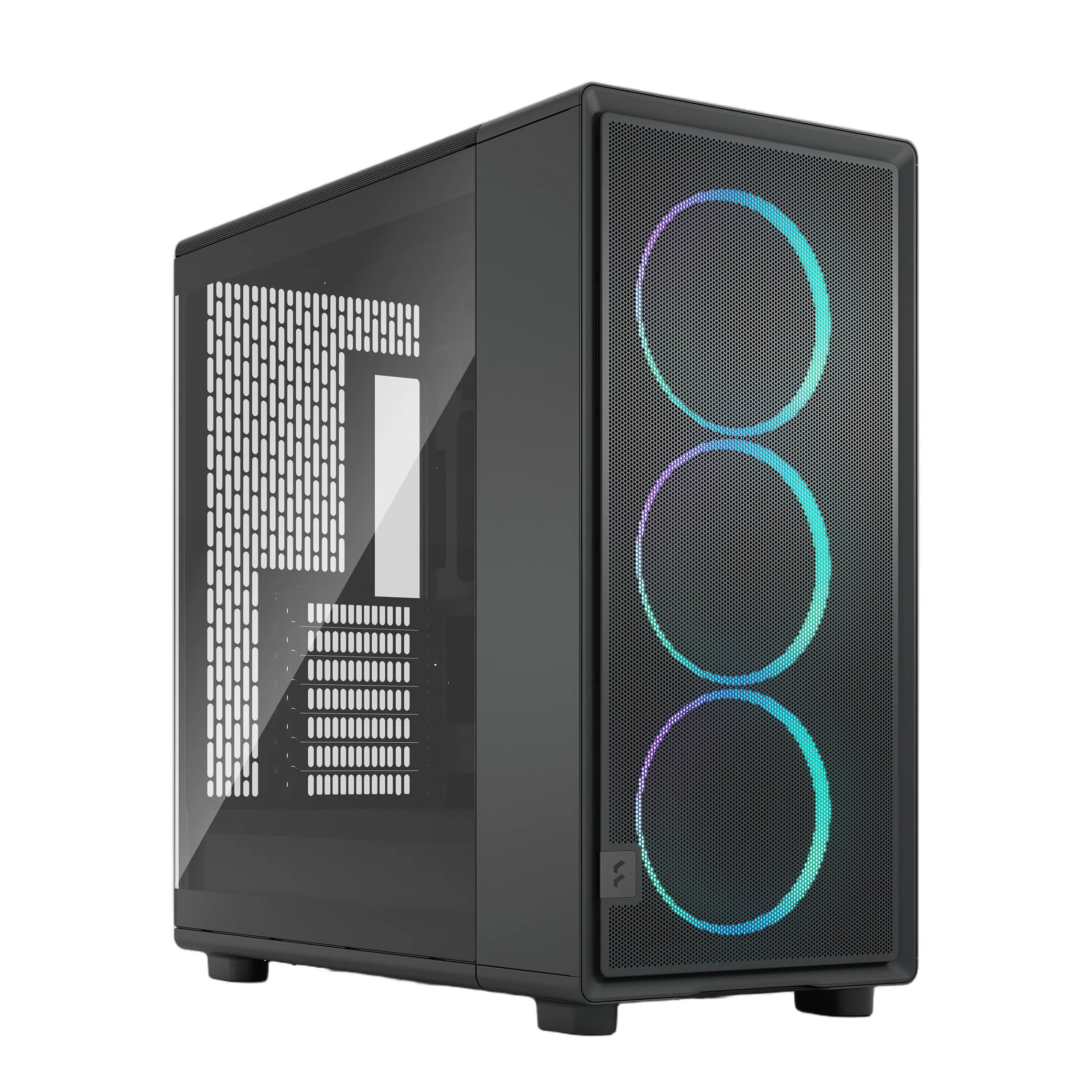 492101-fd-c-epo1x-04-7340172710400-0.webp Fractal Design Epoch XL korpusas, juodas TG RGB su šviesos atspalviu, ATX