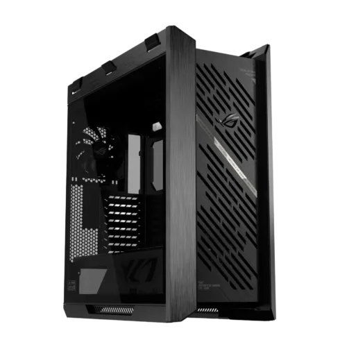 Korpusas ASUS ROG Strix Helios II su EATX palaikymu ir dvigubais stiklo šonais