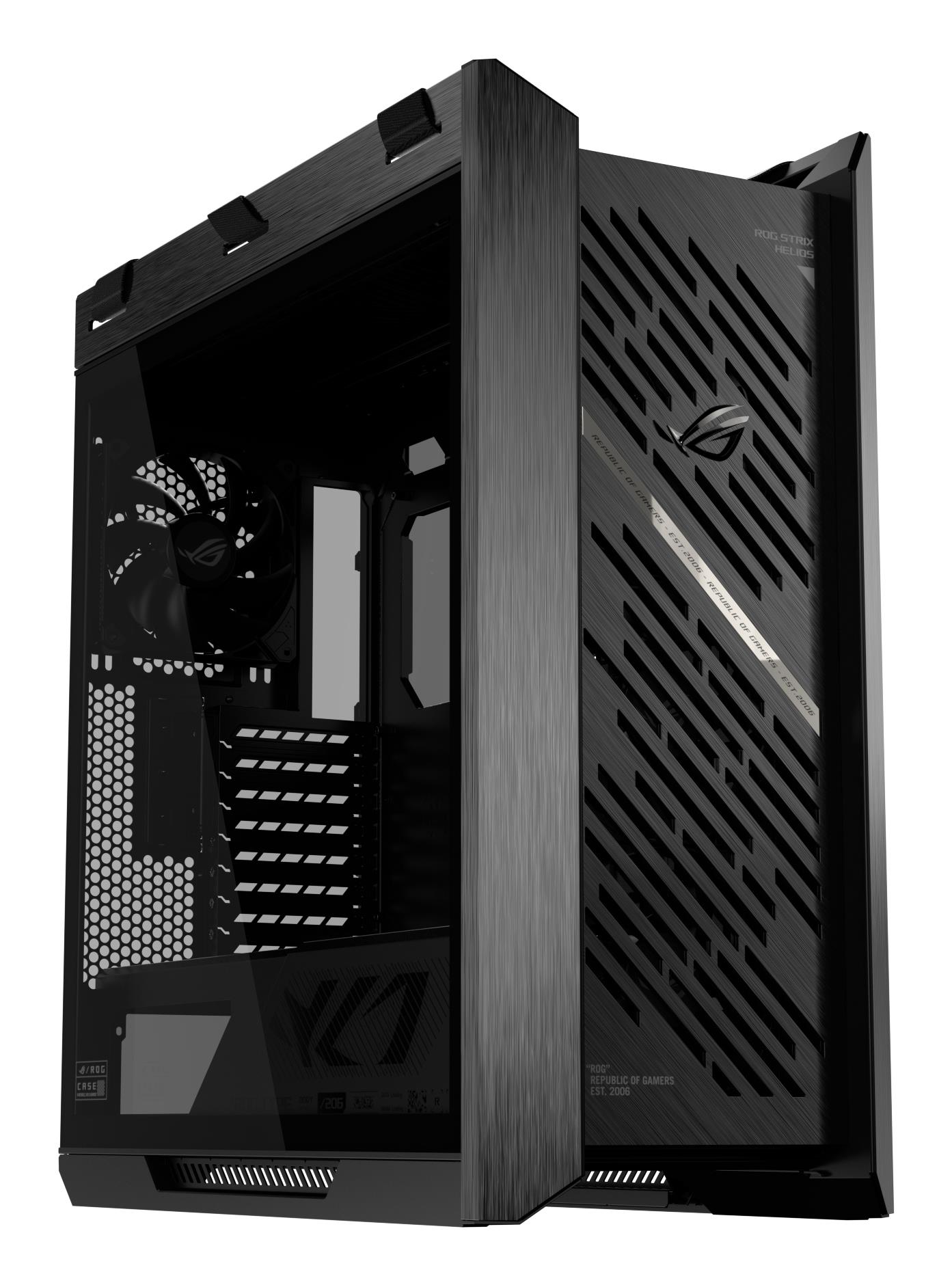 4962b674-9521-422e-b568-a76a5729a4db Korpusas ASUS ROG Strix Helios II su EATX palaikymu ir dvigubais stiklo šonais