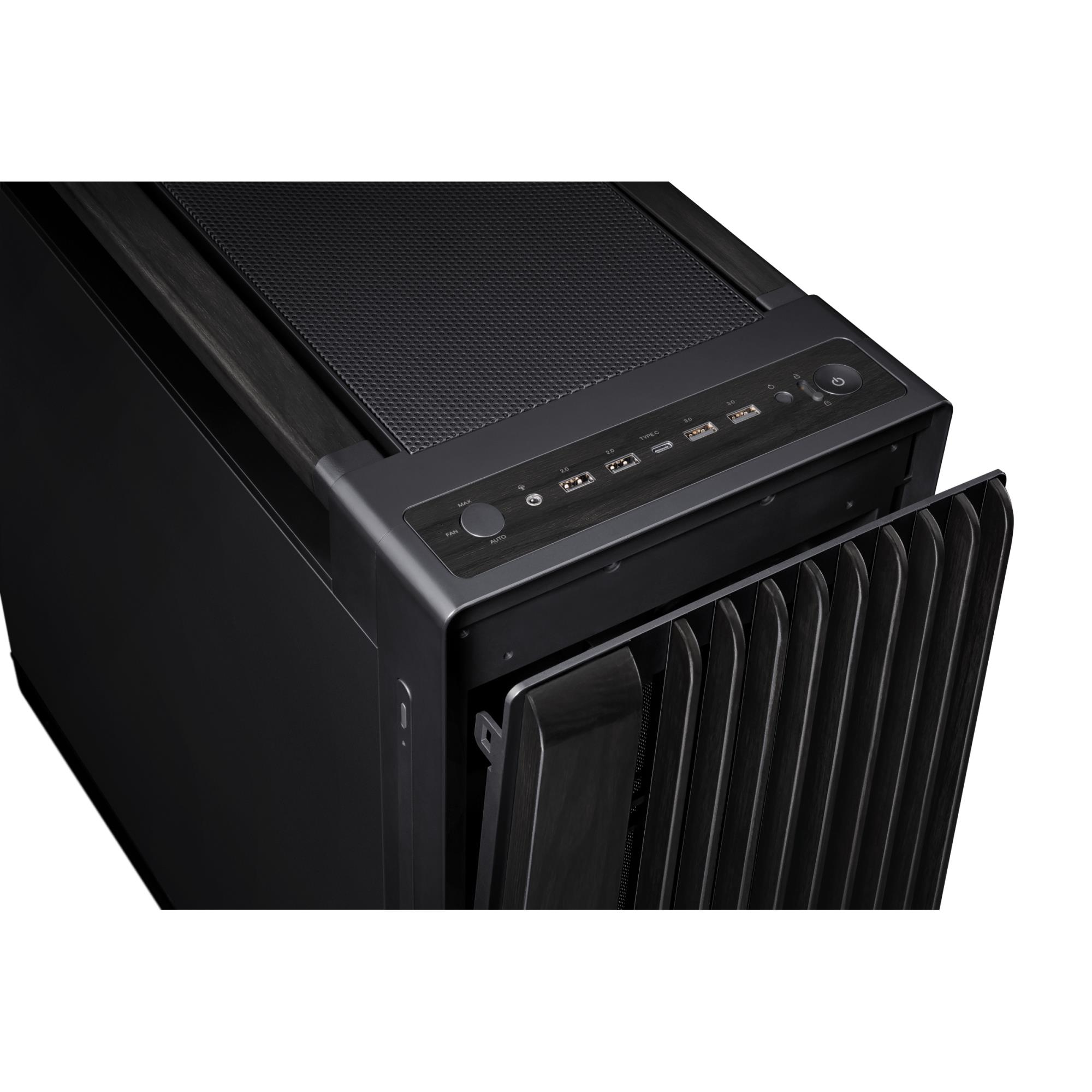 4cb74c57-74fc-4d0f-a7f5-2d102d2ebf51-1 Case ASUS ProArt PA602 Wood Edition - Metal Panel MidiTower Case product features Fan control panel Not included Colour Black PROARTPA602WOODMETAL