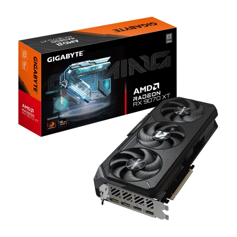 GIGABYTE AMD Radeon RX 9070 XT 16 GB GDDR6 vaizdo plokštė