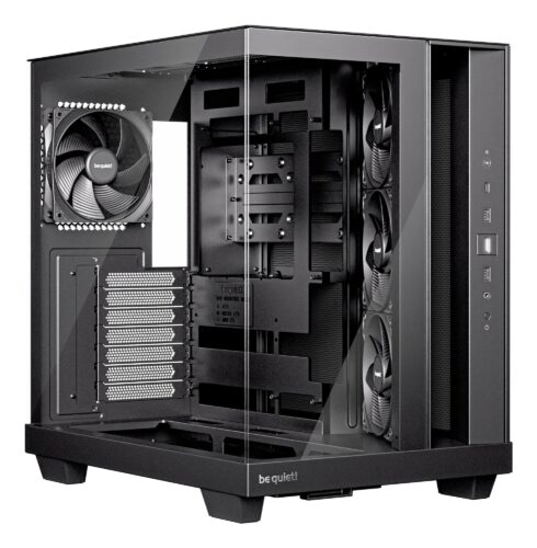 Korpusas BE QUIET ATX/micro ATX/Mini-ITX juodas Midi Tower BGW83