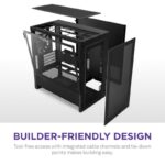 Case NZXT micro ATX/Mini-ITX Black Midi Tower PC CC-H31FB-01