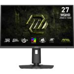 LCD monitor MSI 27" su 2560 x 1440 pikselių rezoliucija