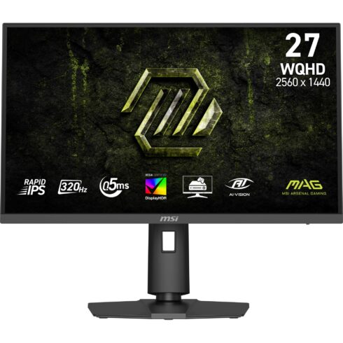 LCD monitor MSI 27" su 2560 x 1440 pikselių rezoliucija