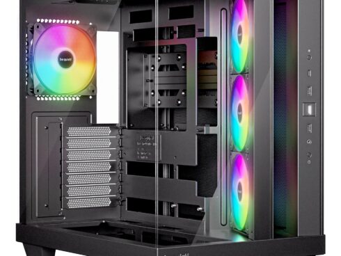 Case BE QUIET ATX/micro ATX/Mini-ITX Black Midi Tower PC BGW85