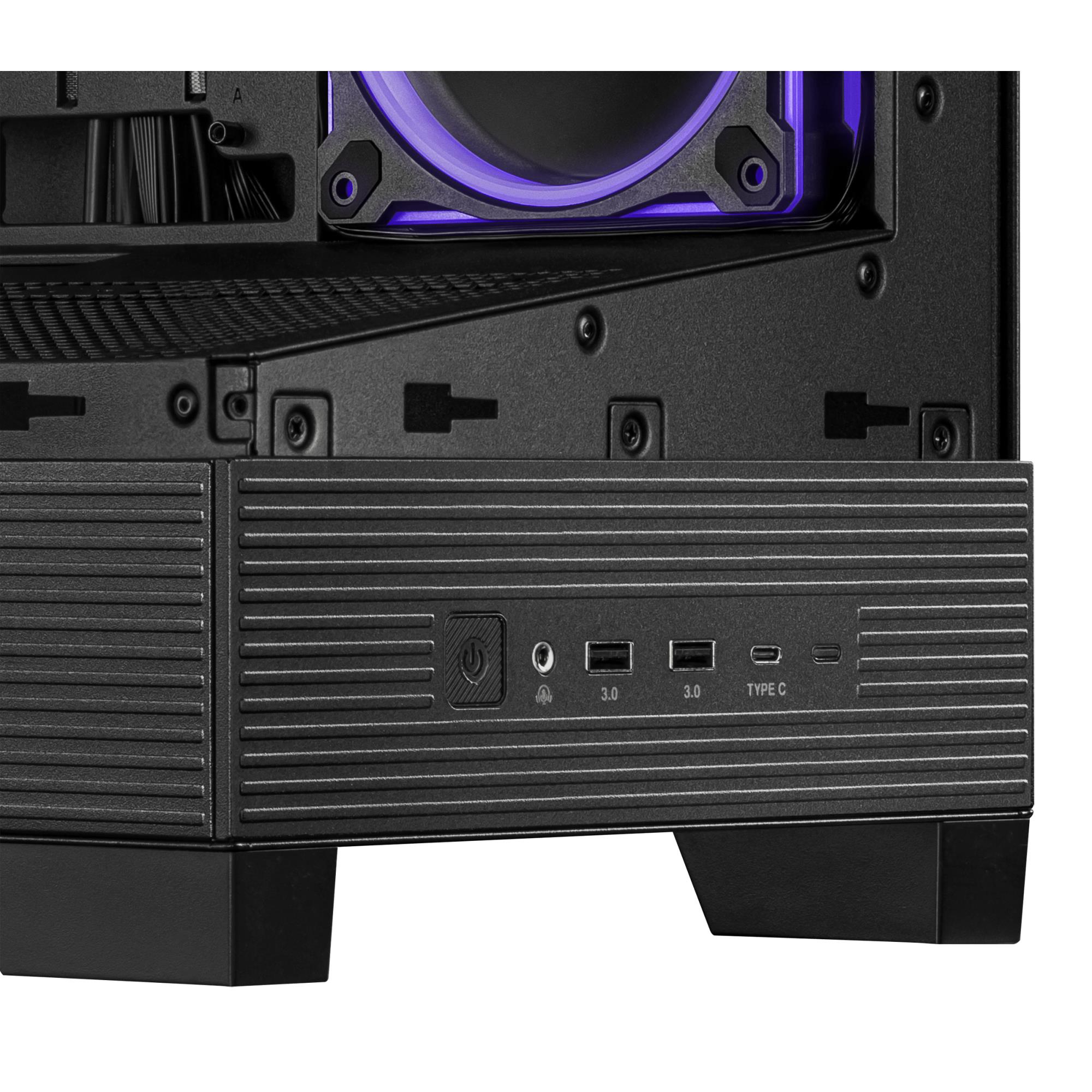 5750b071-7cda-4c0c-b940-8b6cac02d945-1 Case ASUS ASUS A31 PLUS Case MidiTower Case product features Transparent panel ATX BTX MicroATX MiniITX Colour Black A31PLUSTGARGBBLACK