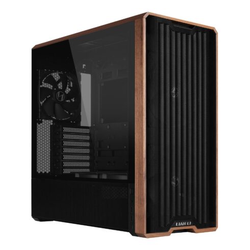 Korpusas LIAN LI LANCOOL 217, juodas, palaiko ATX ir micro ATX