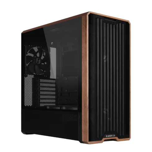 Korpusas LIAN LI LANCOOL 217, juodas, palaiko ATX ir micro ATX