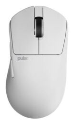 PULSAR X3 Mini White belaidė pelė su ergonomišku dizainu