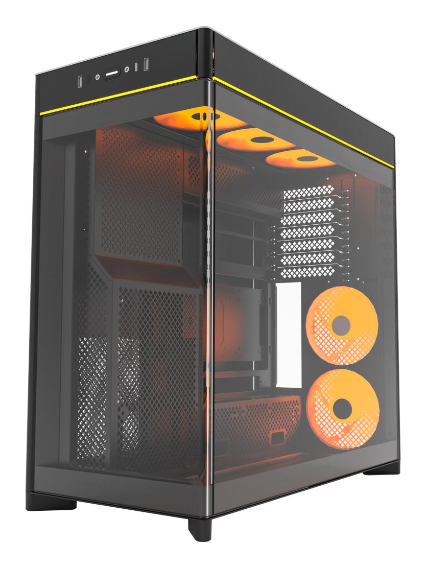 5bef0905-d9b6-4275-a61b-5236df617b39-1 Case MONTECH HS02 PRO MidiTower Case product features Removeable HDD basket/Transparent panel Not included ATX MicroATX MiniITX Colour Black HS02PRO(B)