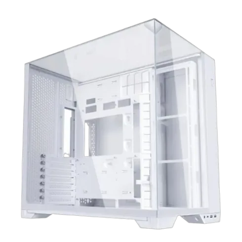 LIAN LI O11 VISION COMPACT korpusas su permatomis durelėmis, baltas