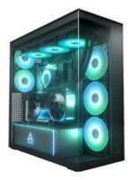 Korpusas ARCTIC EATX Black Midi Tower su penkiais ventiliatoriais