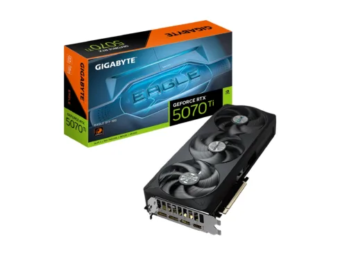 Gigabyte GeForce RTX 5070 Ti EAGLE SFF 16G   NVIDIA   16 GB   GeForce RTX 5070 Ti   GDDR7   HDMI ports quantity 1   PCI-E 5.0