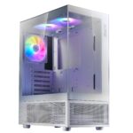 Korpusas ADATA INVADER X MINI, šoninis vaizdas su permatomu paneliu