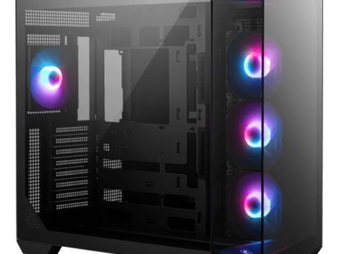 Case MSI MAG PANO 100R PZ MidiTower Case product features Transparent panel ATX MicroATX MiniITX Colour Black MAGPANO100RPZ