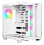Korpusas BE QUIET ATX/micro ATX/Mini-ITX, baltas Midi Tower BGW86