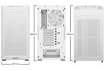 Case BE QUIET BGW75 MidiTower Case product features Transparent panel Not included ATX MicroATX MiniITX Colour White BGW75
