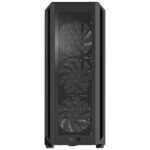 Korpusas ADATA VALOR AIR PLUS MID su permatomu paneliu, juodas