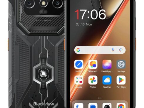 MOBILE PHONE ROCK 1 PRO/8/256GB BLACK BLACKVIEW