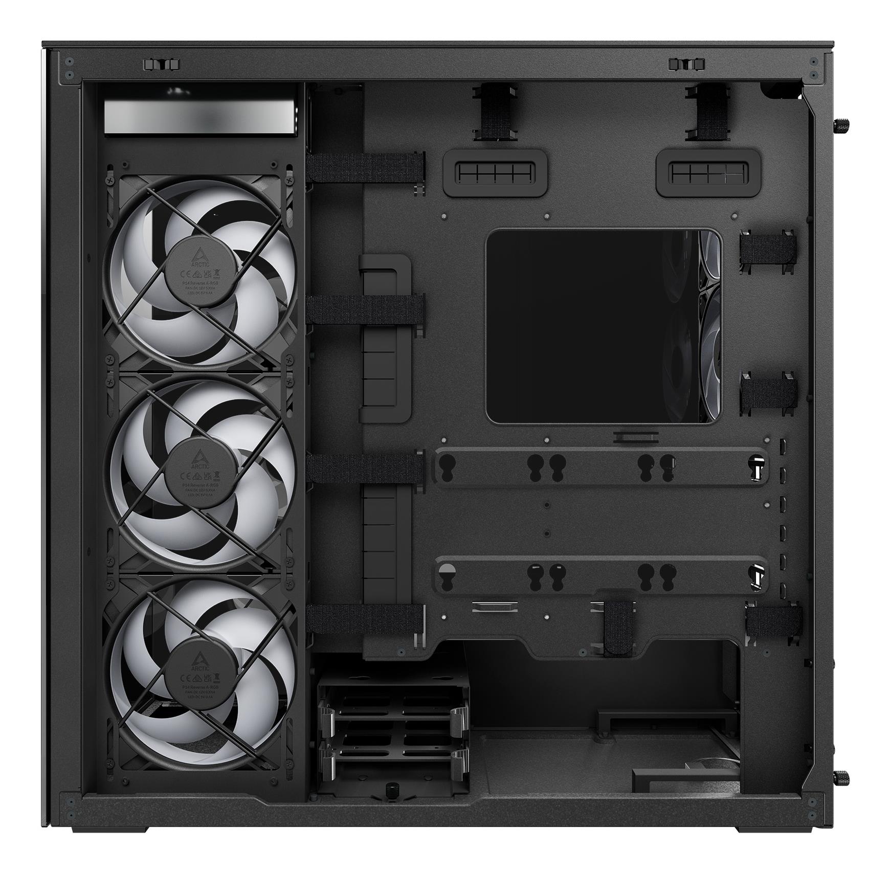 6b0d5f02-2ed7-40a9-a9b0-a2050e21cf1b-1 Case ARCTIC EATX Black Midi Tower PC Xtender (Mirror Black) ACPCC00018A