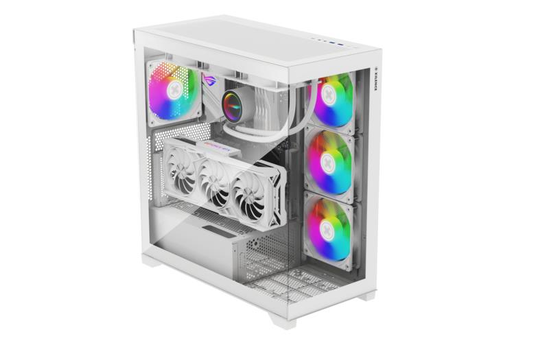 6beda396-0385-41cd-9277-d173f41618fe-1 Case XILENCE ATX/micro ATX/Mini-ITX White Midi Tower PC X818.W.ARGB