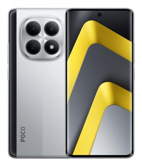Poco M8 5G su 8GB RAM ir 256GB atminties, sidabrinis