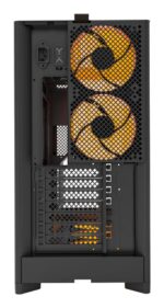 Case MONTECH HS02 PRO MidiTower Case product features Removeable HDD basket/Transparent panel Not included ATX MicroATX MiniITX Colour Black HS02PRO(B)