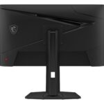 Monitorius MSI 27" su 2560 x 1440 pikselių ekranu, šoninis vaizdas