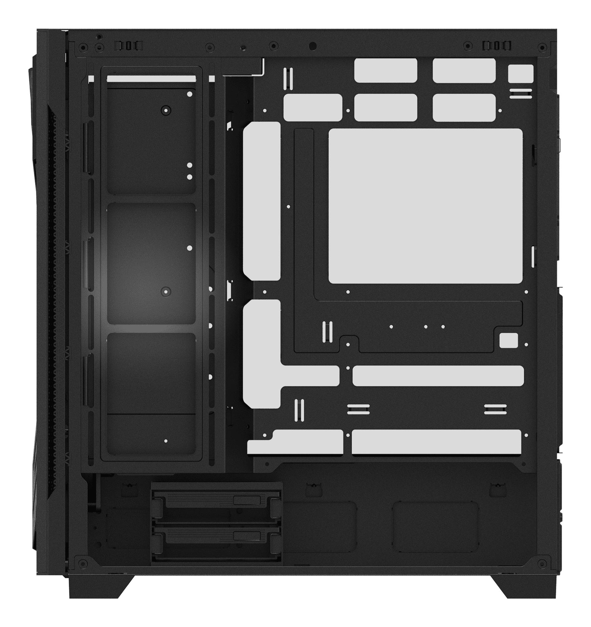714fbcf1-7175-4766-9bbd-bbc41fa4df68-2 Case ADATA STARKER AIR BTF MidiTower ATX EATX MicroATX MiniITX Colour Black STARKERAIRBTFMTA-BKCWW