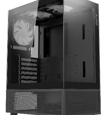 Case ADATA INVADER X MINI MidiTower Case product features Transparent panel ATX MicroATX MiniITX Colour Black INVADERXMINIMT-BKCWW