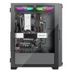 Case XILENCE ATX/micro ATX/Mini-ITX Black Midi Tower PC XG161