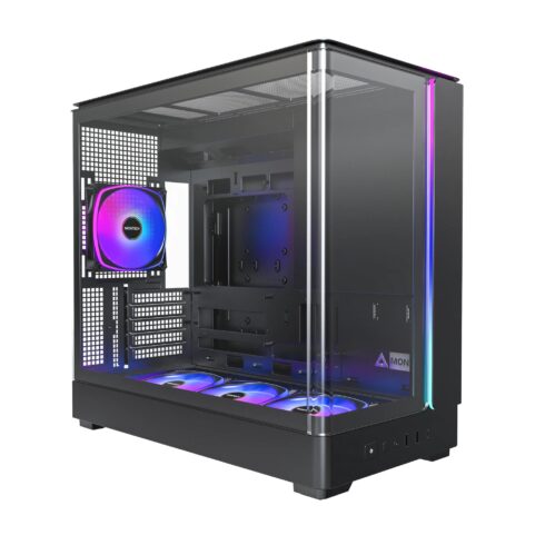 MONTECH KING 15 PRO (B) juodas midi tower korpusas Micro ATX/Mini-ITX