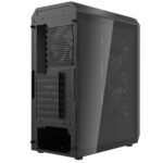 Case ADATA VALOR AIR PLUS MID MidiTower Case product features Transparent panel ATX MicroATX MiniITX Colour Black VALORAIRPLUSMTA-BKCWW
