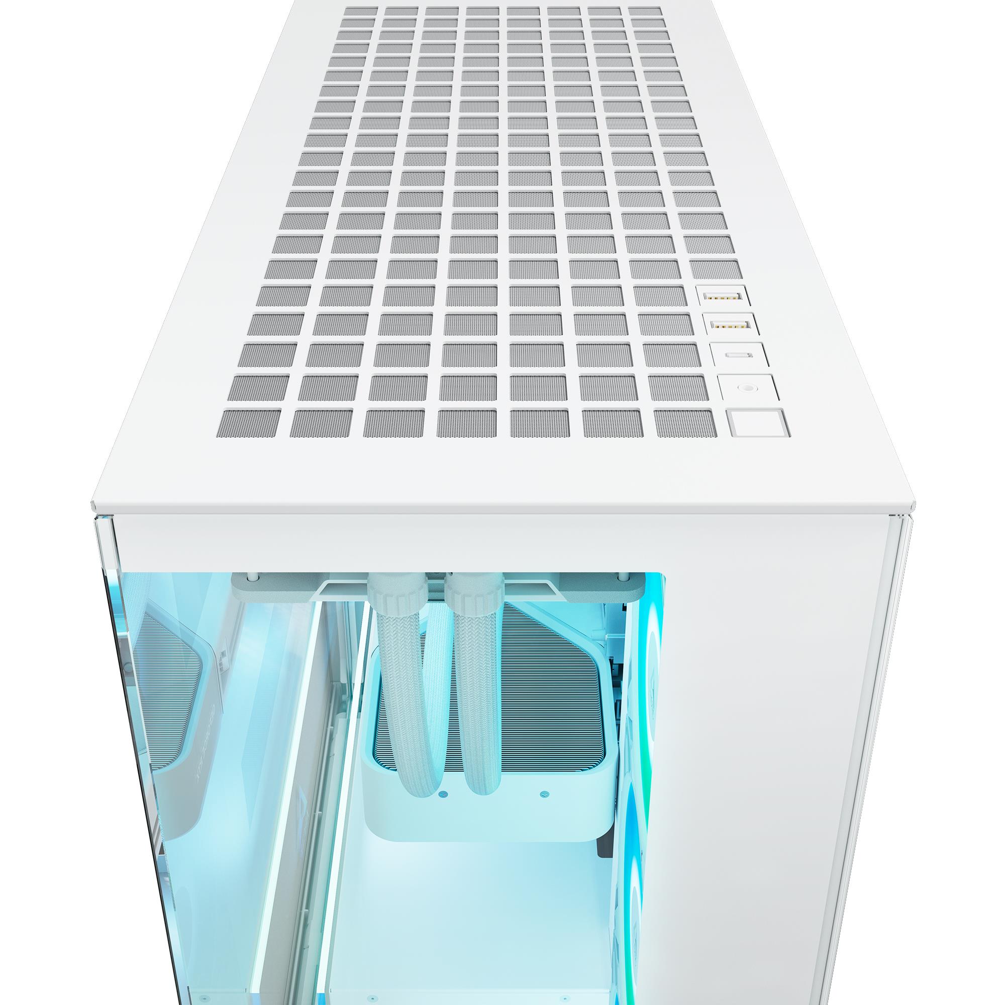 84bad444-471c-4ba2-b5c3-84f060e5ceb9-1 Case ARCTIC Xtender (White) MidiTower Case product features Transparent panel Not included Colour White ACPCC00014A