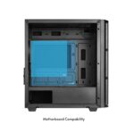 Case CHIEFTEC Pro mini MidiTower MicroATX MiniITX Colour Black AZ-01B-OP