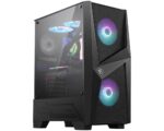 Korpusas MSI MAG Forge 100R juodas su dviem 120mm ventiliatoriais