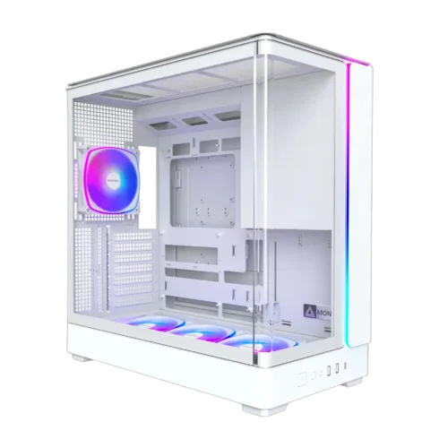 MONTECH KING 45 PRO (W) mikro ATX/Mini-ITX baltas korpusas