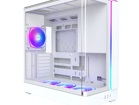 Case MONTECH micro ATX/Mini-ITX White Midi Tower PC KING 45 PRO KING45PRO(W)