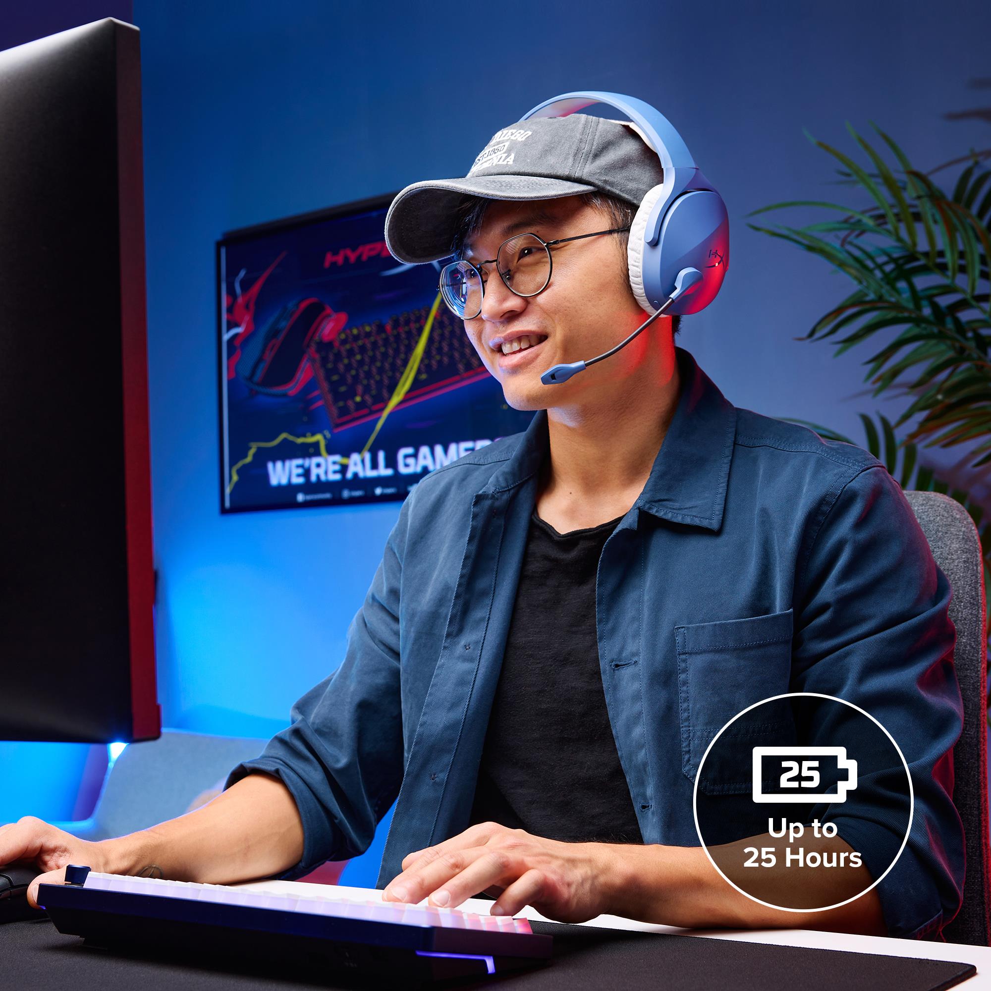 89da18da-e15e-452a-a9c8-a57ff6c0387a Ausinės HyperX Cloud Jet su matomais valdymo mygtukais ir mikrofonu