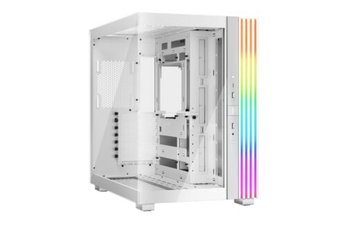 BE QUIET LIGHT BASE 600 DX korpusas su permatomu paneliu, baltas